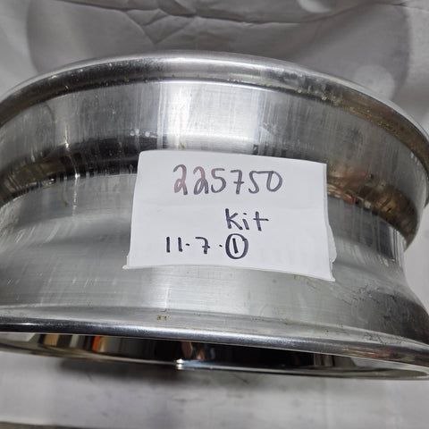 22.5" Northstar Mirror Polished 8x275mm Wheel Kit (returned kit)