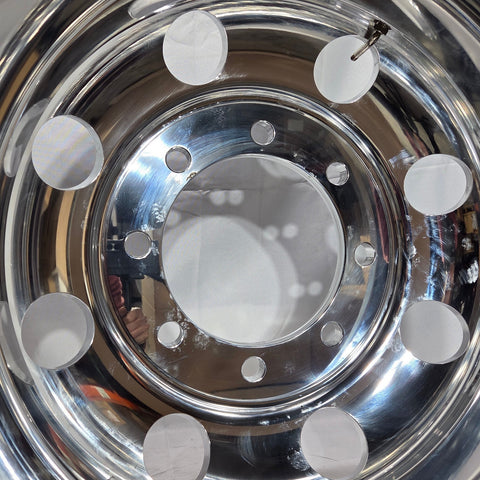 22.5" Northstar Mirror Polished 8x275mm Wheel Kit (returned kit)