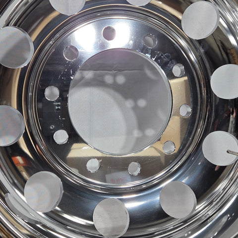 22.5x8.25 Northstar 10x285mm Hub Pilot Mirror Polished Both Sides (returned item)