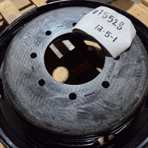 19.5x6.75 8x210mm Black Steel (Chevy/GM 3500 2011-Present) (returned item)