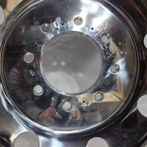 19.5x6.00 Northstar 8x200mm Hub Pilot Mirror Polished Both Sides (Ford F350 DRW 2005-Present) (returned item))