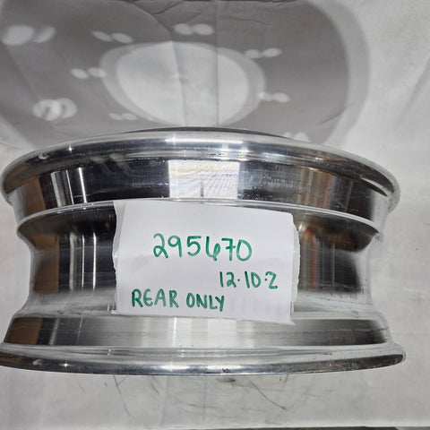 19.5x6.75 Aluminum Wheel 8x275mm Hub Pilot High Polished Rear Position Only (returned item)
