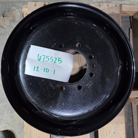 19.5x6.75 8x6.5" Black Steel (Dodge Ram 3500 1994-2018) (returned item)