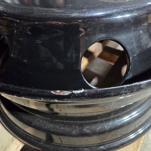 19.5x6.75 8x6.5" Black Steel (Dodge Ram 3500 1994-2018) (returned item)