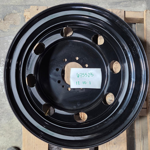 19.5x6.75 8x6.5" Black Steel (Dodge Ram 3500 1994-2018) (returned item)