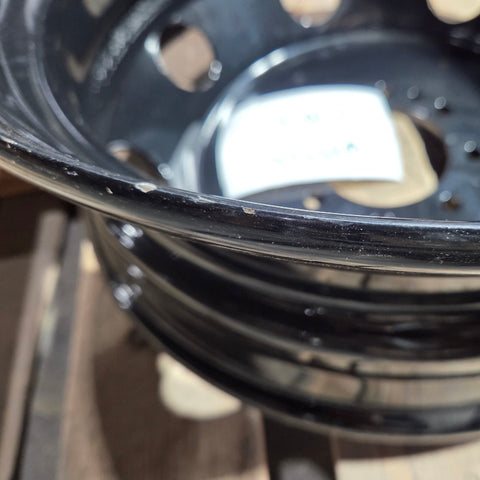 19.5x6.75 8x6.5" Black Steel (Dodge Ram 3500 1994-2018) (returned item)