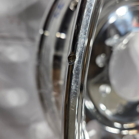 24.5 x 8.25 Alcoa 10x285mm Hub Pilot High Polished Both Sides (returned item)