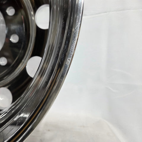 24.5 x 8.25 Alcoa 10x285mm Hub Pilot High Polished Both Sides (returned item)