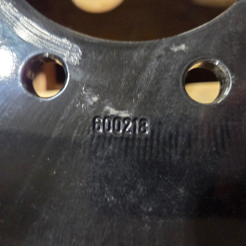 19.5x6.00 8x6.5" Black Steel (Dodge Ram 3500 1994-2018) (SPARE ONLY)