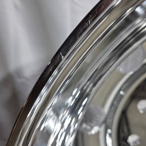 24.5 x 8.25 Alcoa 10x285mm Hub Pilot High Polished Both Sides (returned item)