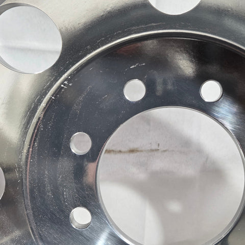 16x6.00 Alcoa 8x6.5 Bolt Circle 4.88 Center Bore Ford DuraBright EVO Rear (returned item)