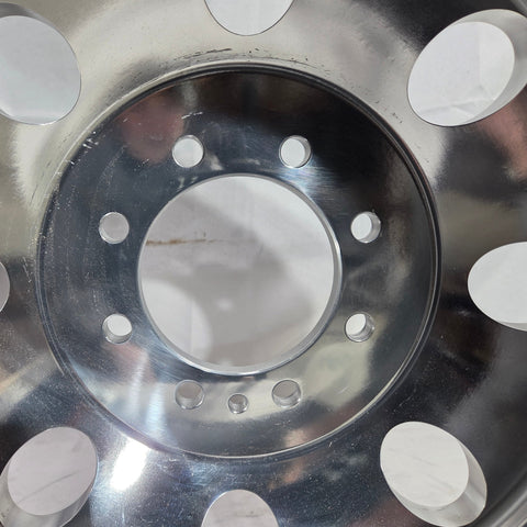 16x6.00 Alcoa 8x6.5 Bolt Circle 4.88 Center Bore Ford DuraBright EVO Rear (returned item)