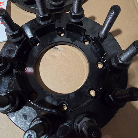 Arrowcraft 8 to 10 lug ADAPTER REAR SET (2019-present) Dodge Ram 3500 DRW) Made in USA (returned item)
