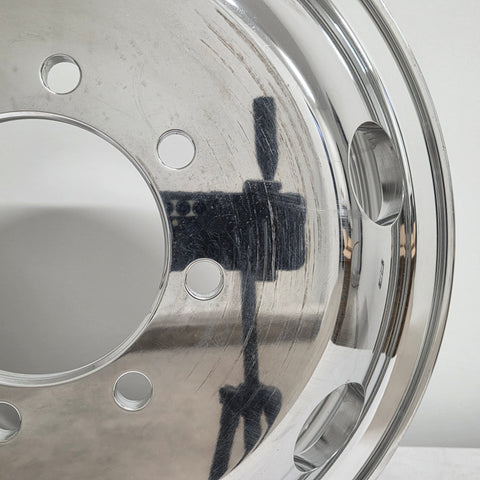 16x6 Northstar Mirror Polished 4 Wheel Kit w/ Chrome Caps and Lugs (Returned items)