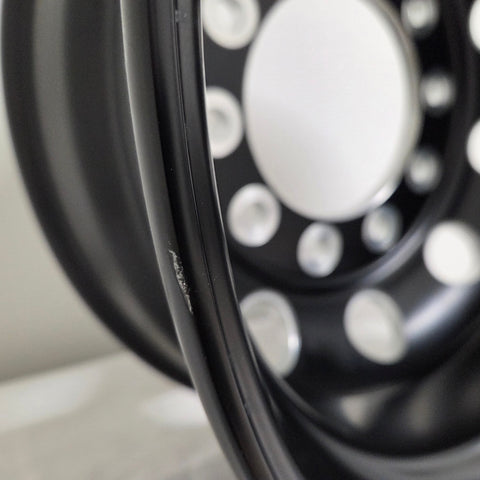 22.5x8.25 NORTHSTAR 10X285MM HUB PILOT "STELLAR" BLACK REAR (returned item)