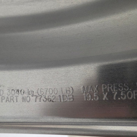 19.5x7.5 Alcoa 10x285mm Hub Pilot DuraBright Evo Front (returned item)