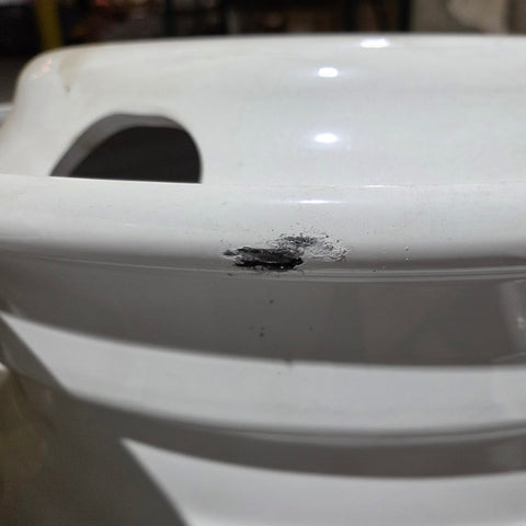 22.5x6.75 White Steel 10x8.75" (Old Chevy 2 Ton Trucks) (returned item)