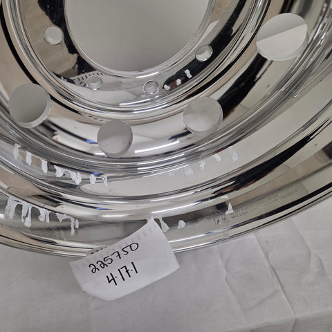 NorthStar 22.5x7.50 Mirror Polish Forged Aluminum Wheel – 8x275mm Hub Pilot (All Position) (returned item))