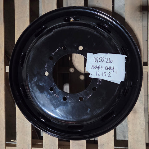 22.5x6.75 Direct Bolt-On Steel Wheel for Ram & Ford (10x225mm) (SPARE ONLY)