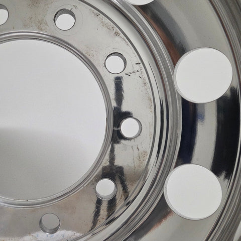 22.5x8.25 Alcoa® Forged  Wheel – Mirror Polish Rear with Dura-Bright® Protection, 10x285mm (returned item)