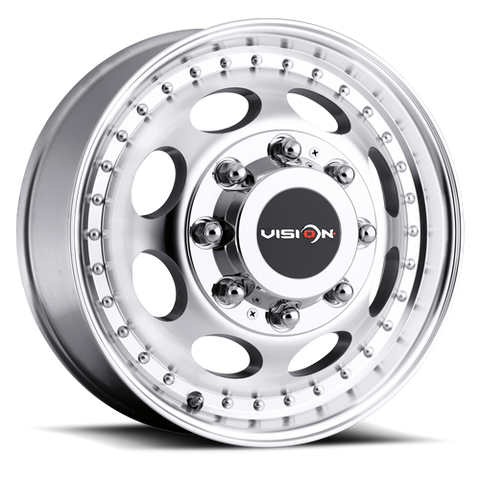 19.5x6.75 Vision Machined Front 8x200 2005-Present F350