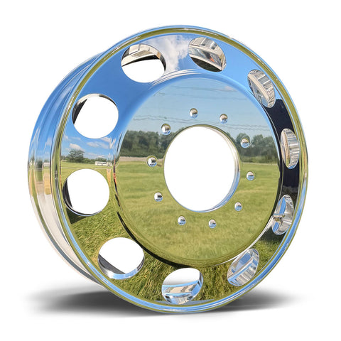 Northstar 22.5x6.75 10x225mm Direct Bolt Aluminum "Big Hole"