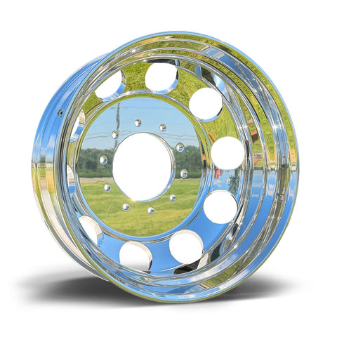 Northstar 22.5x6.75 10x225mm Direct Bolt Aluminum "Big Hole"