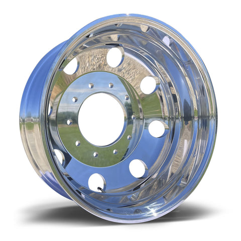 19.5x6.75 Northstar Mirror Polish Both Sides 2008-Present Dodge Ram 4500/5500 & 2005-Present Ford F450/F550 DRW 10X225MM
