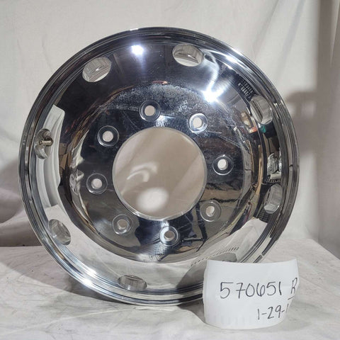 17.0x6.50 Northstar Mirror Polished Both Sides Dodge Ram 3500 DRW 8X200m Kit (2019-Present) (returned items) )