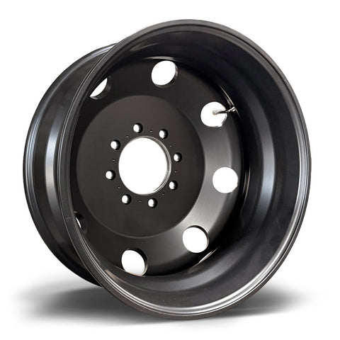 19.5x6.75 Northstar 8x6.5" Hub Pilot Satin Black (Dodge Ram 3500 DRW 1994-2018)