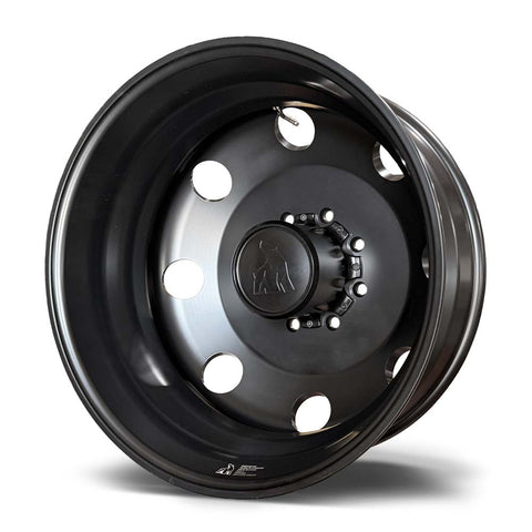 19.5x6.75 Northstar 8x6.5" Hub Pilot Satin Black (Chevy/GMC 3500 DRW 1973-2010)