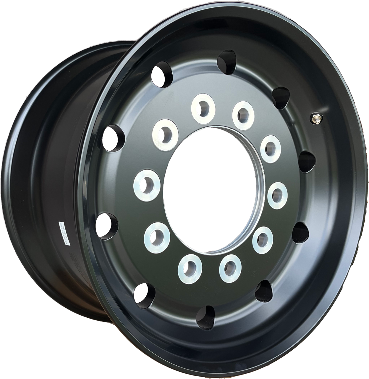 Northstar Lunar 22.5x12.25 Satin Black Steer Wheel | 2.75” Offset – Buy ...