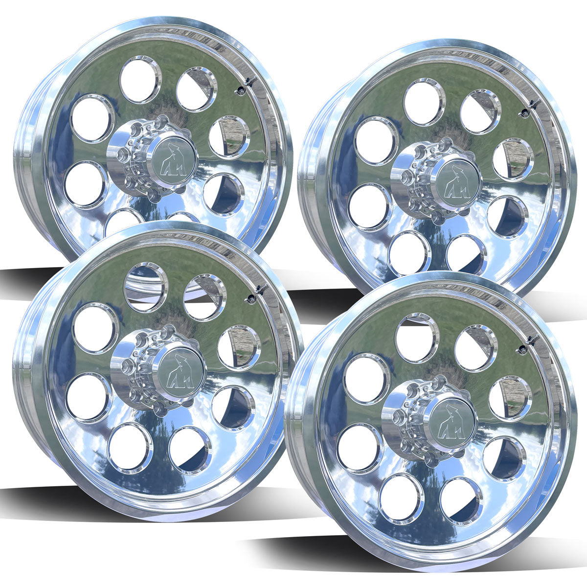 Northstar Aries Forged Aluminum Ford F250 / F350 SRW Wheel Kit (8x170 ...