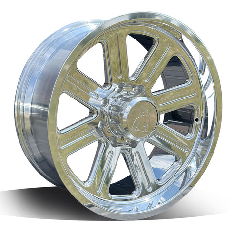 Northstar Polaris Forged Aluminum Dodge Ram SRW Wheel Kit (8x6.5)