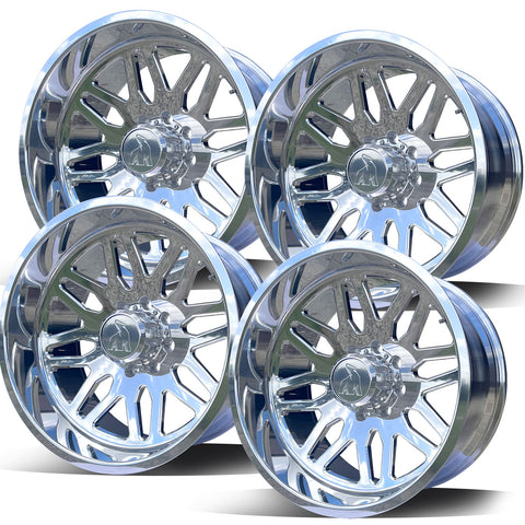 Northstar Big Bang Forged Aluminum Dodge Ram SRW Wheel Kit (8x6.5)