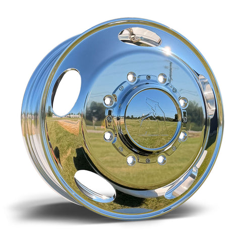 17.0x6.00 Northstar 8x200mm Hub Pilot Mirror Polished Both Sides (Ford F350 DRW 2005-Present)