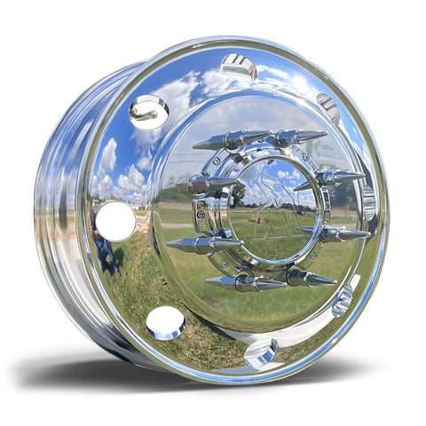 17.0x6.00 Northstar Mirror Polished Both Sides Ford F350 DRW 8X200m Kit (2005-Present)