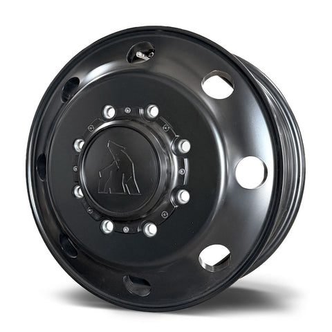 17.0x6.00 Northstar Satin Black 2019-Present Dodge Ram 3500 DRW 8x200mm 4 Wheel Kit