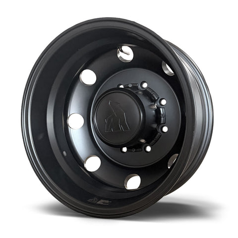 17.0x6.00 Northstar Satin Black 2019-Present Dodge Ram 3500 DRW 8x200mm 4 Wheel Kit