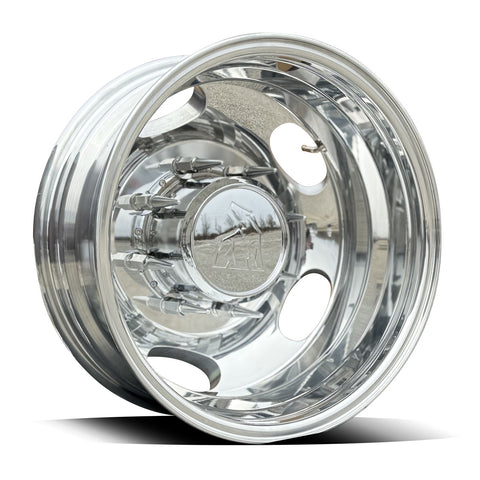 17.0x6.50 Northstar Mirror Polished Both Sides Ford F350 DRW 8X200m Kit (2005-Present)