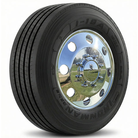 Ironman 19.5 Tire Combo (I-19A/I-208) for Older Dodge 350 8 x 6.5" DRW Trucks (1969-1993)