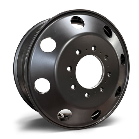 19.5x6.75 Northstar 8x200mm Hub Pilot Satin Black (Ford F350 DRW 2005-Present)