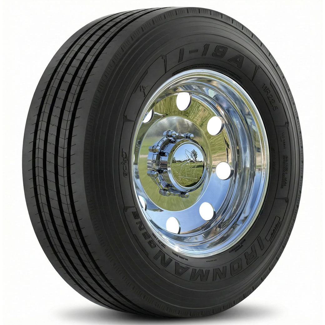 RAM 3500 Dually 19.5 Wheel (8x6.5) & Ironman i19A Tire Package