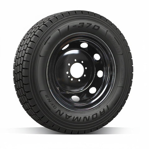 Ironman 19.5 Tire Combo (I-19A/I-37D) for  Older Dodge 350 8 x 6.5" DRW Trucks (1969-1993)