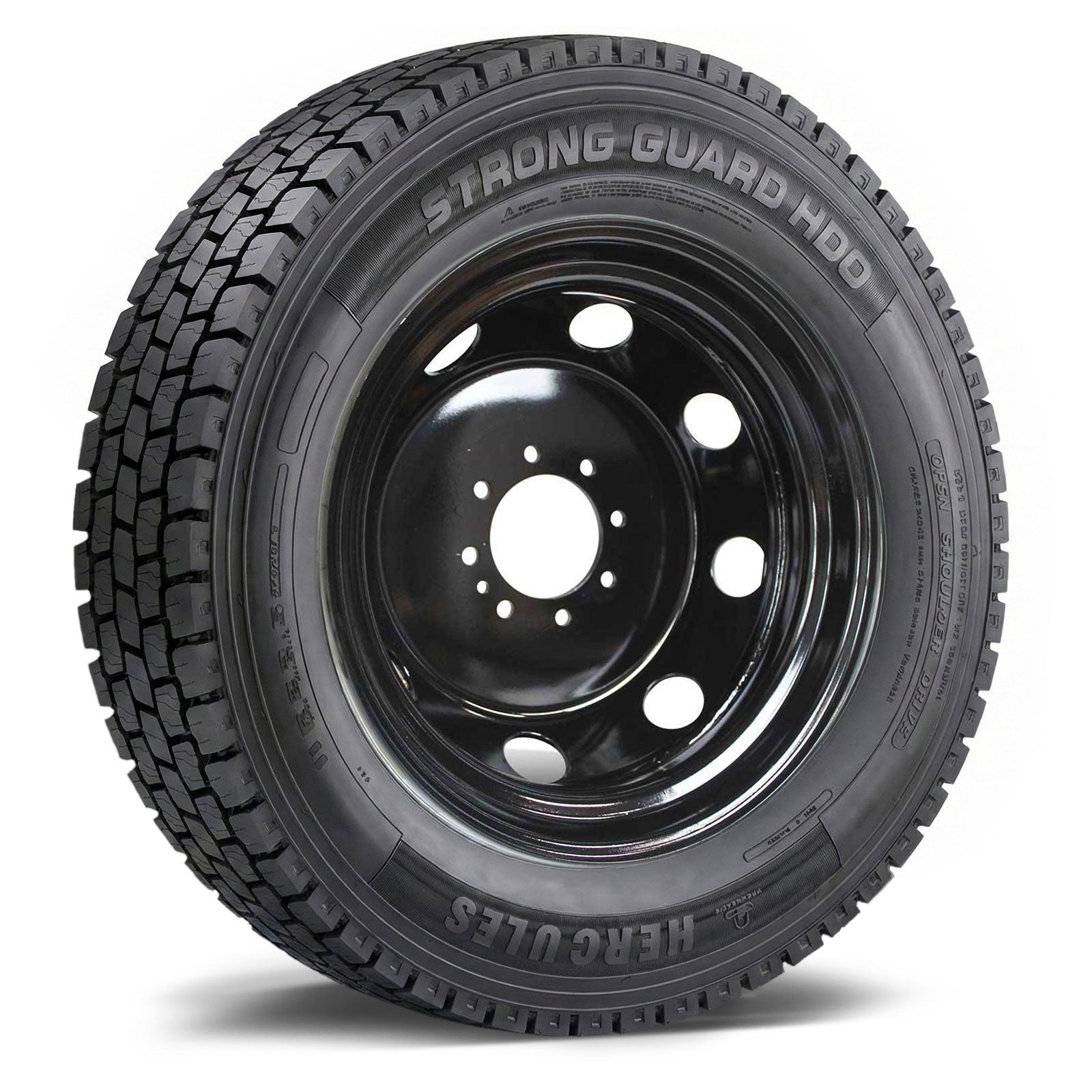 Ford F350 Dually 19.5 Wheel (8x170) & Hercules Tire Package HDO