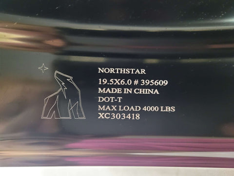 19.5X6.00 Northstar 10x225mm for Ford & Dodge Ram (returned item)