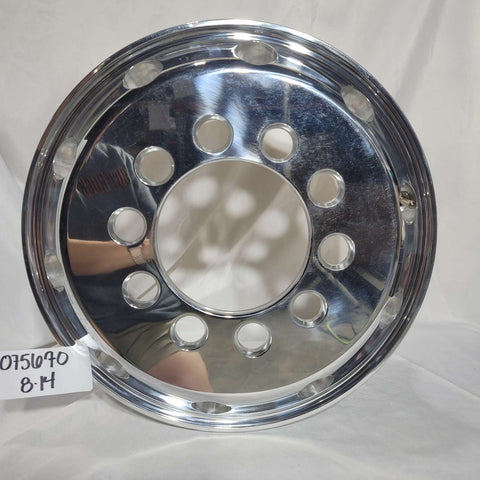 17.5x6.75 Northstar 10x8.75" Stud Pilot Mirror Polished Both Sides (returned item)