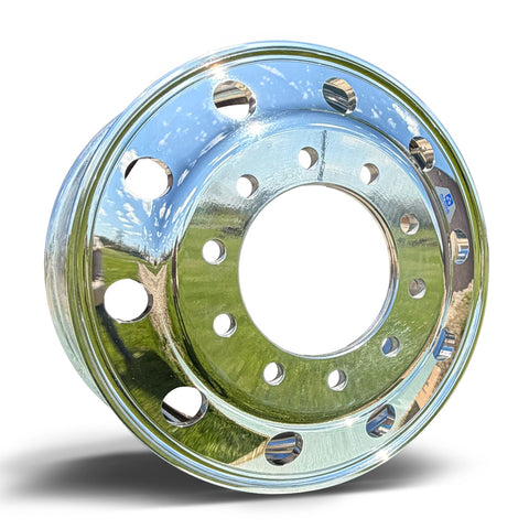 22.5x9 Alcoa High Polished Wheel – Fits 315/80R22.5 | 10 Bolt