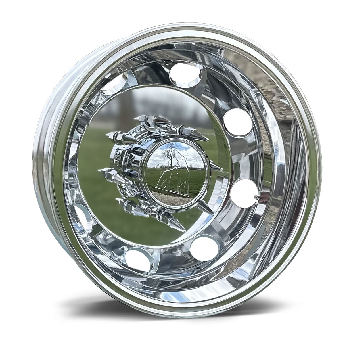 16x6 Forged Dually Wheels Kit Chevy GMC 3500 C30 K30 P30 DRW – Buy ...