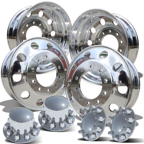 Alcoa High Polish 24.5 Wheel Kit